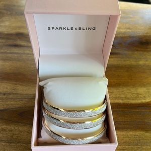 sparkle and bling bracelet Very Pretty gold And Silver